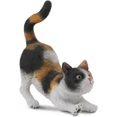 Collecta les chats : Chat domestique 5 cm brun/blanc
