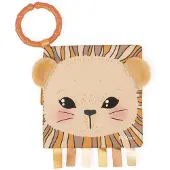 Kaloo Livre d'activités bébé lion jouet éducatif souple