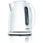 MPM , mcz-85 bouilloire électrique sans fil 1,7 litres, base 360º, filtre anti-calcaire, 2200w, blanc