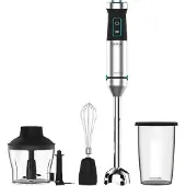 Cecotec Power Titanblack 1500 Xl Cream&crush Hand Mixer Argenté One Size / EU Plug 220V