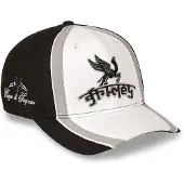 Grimey Race War Curved Snapback Cap Blanc