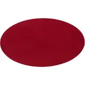 Snapstyle Tapis En Gazon Artificiel Avec Picots Kingston Round Rouge 100x100 Cm