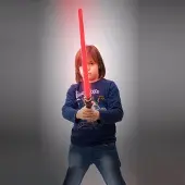 Generique Sabre laser lumineux et sonore violet
