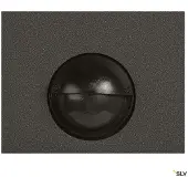 SLV GRAFIT E27 square Sensor, applique murale anthracite