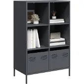 vidaXL Highboard Anthracite 68x39x103,5 cm Acier