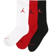 Jordan Chaussettes rouge / noir / blanc
