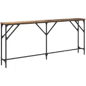 vidaXL Table console Bois Ancien 180 x 23 x 75 cm