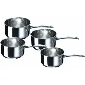 Beka Série de 4 casseroles inox 14/16/18/20cm - - 12066984 - chef
