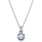 Swarovski Geburtsstein-Anhänger - Blau und Silber