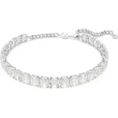 Swarovski Millenia collier octogonal coupe blanche, (Métal)