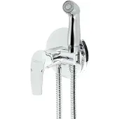 Novaservis Metalia 57 - Mélangeur bidet mural avec douche, chrome 57211,0