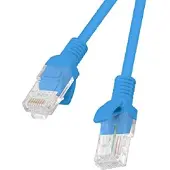 Lanberg PCU5-10CC-0100-B Câble réseau bleu 1 m Cat5e U/UTP (UTP) (PCU5-10CC-0100-B)