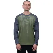 Cube Atx Tm Long Sleeve Enduro Jersey Vert L Homme