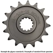 Renthal Pignon acier standard 307 - 520