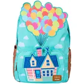Loungefly Plecak Disney Pixar UP 43cm - Nylonowy plecak premium do szkoy i codziennych wyj