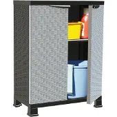 vidaXL Clôture de jardin avec pointes de lance Acier 6,8 x 1 m Noir