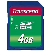 Transcend SDHC 4GB Classe 4