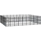 vidaXL Highboard gris béton 69,5x34x180 cm Bois composite