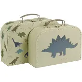 A Little Lovely Company Valise en Carton - 2 pièces - 29x25,5 cm - - UneTaille - Valises