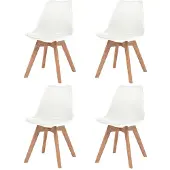 vidaXL Coussin de tête de lit "Zadar" blanc 200 cm similicuir