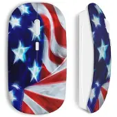 CAPACHEAP Souris sans Fil USA drapeau