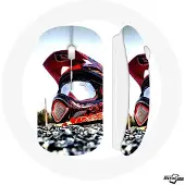 MANIACASE Souris Sans Fil Casque MotoCross