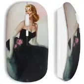 MANIACASE Souris Sans Fil Pin Up Painted