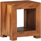 vidaXL Table d'appoint 37x29x40 cm bois massif d'acacia