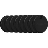 Chipolo Pop 8-Pack (Apple Find My, Google Find Hub), Traceur, Noir