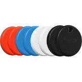 Chipolo Pop (Apple Find My, Google Find Hub), Traceur, Bleu, Rouge, Blanc, Noir