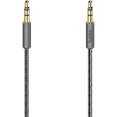 Hama Câble Audio Elite Jack Doré 0.75 M Gris (200508)