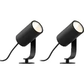 Philips Hue Lily Kit de Démarrage White and Color Spot à Planter Lot de 2
