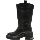 Buffalo Bottes de cowboy noir