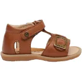 Naturino Sandales enfant Sandales en cuir à scratch QUARZO garcons - Marron - 21