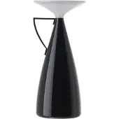 Kartell Lampe de Table , Camomille, dimmable, Noir, Salon / séjour, Plastique, Design