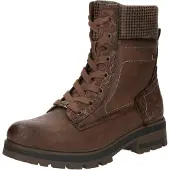 Mustang Bottines à lacets marron