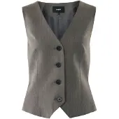Mexx Gilet de costume gris foncé