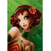 Grafika Puzzle Misstigri - Clémentine - 1000 pièces