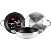 Ibili Poêle à Frire Honda 2 Handles Gastronomy 28 Cm