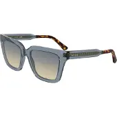 Lacoste Lunettes de Soleil L6063S 55/18/145 Transparent light grey Bio inj-g820 WOMAN L6063S