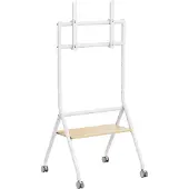 Ewent EW1582, 94 cm (37"), 2.18 m (86"), 200 x 200 mm, 600 x 400 mm, Mélamine, Plastique, Acier, Blanc, Bois