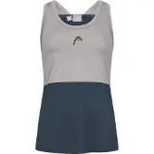 Head Racket Padel Tech Sleeveless T-shirt Bleu,Gris L Femme