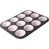 Ibili Plaque 12 Biscuits + Capsules 39 X 27 Cm