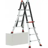 Altrex 503734 Varitrex Tele PRO+ Échelle Télescopique Pliante - Hauteur De Travail Max. 4,9m - 4x4 Échelons