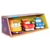 Babymask B.Toys Mini Wheee-ls ! SET - Soft Cars avec voiture radio