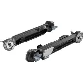 SmallRig 5206 Shoulder Rig Extension Adapter With Arri Rosette 2pcs Articulated Arm Argenté