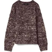 Vero Moda Pull-over 'IDA' mélange de couleurs / pourpre