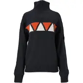SOS Pull-over 'Aboda' bleu foncé / rouge / blanc cassé