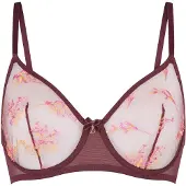 Lingadore Soutien-gorge olive / magenta / bordeaux