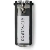Durable Unisexe, Porte-clés, clip de clé, Noir